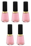 Revlon Nail Enamel Polish, 911 Pink Chiffon Choose Your Pack, Nail Polish, Revlon, makeupdealsdirect-com, Pack of 5, Pack of 5