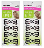 Scunci No Slip Snap Clips 4 Pieces 38278-a, Choose Your Pack, Hair Ties & Styling Accs, Scunci, makeupdealsdirect-com, Pack of 2, Pack of 2