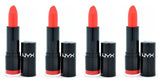 Nyx Lip Smacking Fun Colors Creamy Round Lipstick, 583a Haute Melon Choose Pack, Lipstick, Nyx, makeupdealsdirect-com, Pack of 4, Pack of 4