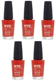 Nyc In A Color Minute Quick Dry Nail Polish, 221 Spring Street Choose Pack, Nail Polish, Nyc, makeupdealsdirect-com, Pack of 5, Pack of 5