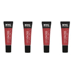 NYC Kiss Gloss Lip Gloss, 536 Murray Hill Melon CHOOSE YOUR PACK, Lip Gloss, Nyc, makeupdealsdirect-com, Pack of 4, Pack of 4