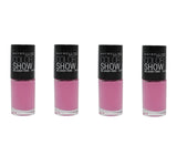 Maybelline Colorshow Nail Polish, 260 Chiffon Chic Choose Your Pack, Nail Polish, Maybelline, makeupdealsdirect-com, Pack of 4, Pack of 4