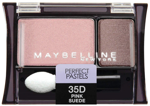 Maybelline New York Expert Wear Eyeshadow Duos, Pink Suede 35d, 0.08 Ounce, Eye Shadow, Maybelline, makeupdealsdirect-com, [variant_title], [option1]