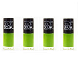 Maybelline Colorshow Nail Polish, 340 Go Go Green Choose Your Pack, Nail Polish, Maybelline, makeupdealsdirect-com, Pack of 4, Pack of 4