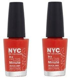 Nyc In A Color Minute Quick Dry Nail Polish, 221 Spring Street Choose Pack, Nail Polish, Nyc, makeupdealsdirect-com, Pack of 2, Pack of 2