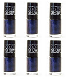 Maybelline Colorshow Nail Polish 350 Blue Freeze Choose Your Pack, Nail Polish, Maybelline, makeupdealsdirect-com, Pack of 6, Pack of 6
