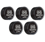 Maybelline New York Color Tattoo Eye Shadow, 30 Black Mystery CHOOSE YOUR PACK, Eye Shadow, Maybelline, makeupdealsdirect-com, Pack of 5, Pack of 5