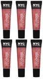 Nyc Kiss Gloss Lip Gloss, 535 Jay Walking Jame Choose Your Pack, Lip Gloss, Nyc, makeupdealsdirect-com, Pack of 6, Pack of 6