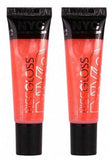 NYC New York Color Kiss Gloss Lipgloss, 534 Tribecca Tangerine CHOOSE PACK, Lip Gloss, Nyc, makeupdealsdirect-com, Pack of 2, Pack of 2