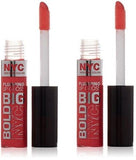 Nyc Big Bold Plumping Lip Gloss, 472 Coral to the Max Choose Your Pack, Lip Gloss, Nyc, makeupdealsdirect-com, Pack of 2, Pack of 2