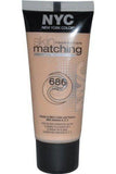 NYC Skin Matching Foundation Adapting Technology CHOOSE UR SHADE, Foundation, Nyc, makeupdealsdirect-com, 686 Light, 686 Light