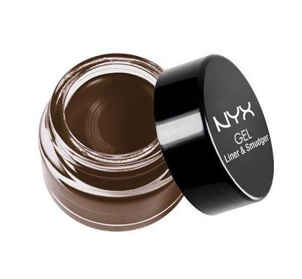 Nyx Gel Smudger and Liner, Glas02 Charlotte Brown, Choose Your Pack, Eyeliner, Nyx, makeupdealsdirect-com, Pack of 1, Pack of 1