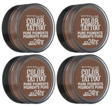 Maybelline Color Tattoo Eye Shadow, 45 Downtown Brown Choose Your Pack, Eye Shadow, Maybelline, makeupdealsdirect-com, Pack of 4, Pack of 4