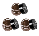 Nyx Gel Smudger and Liner, Glas02 Charlotte Brown, Choose Your Pack, Eyeliner, Nyx, makeupdealsdirect-com, Pack of 3, Pack of 3
