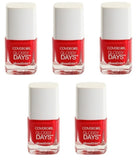 Covergirl Outlast Stay Brilliant Glosstinis 650 Raving Hot Choose Your Pack, Nail Polish, Covergirl, makeupdealsdirect-com, Pack of 5, Pack of 5