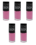 Maybelline Colorshow Nail Polish, 260 Chiffon Chic Choose Your Pack, Nail Polish, Maybelline, makeupdealsdirect-com, Pack of 5, Pack of 5