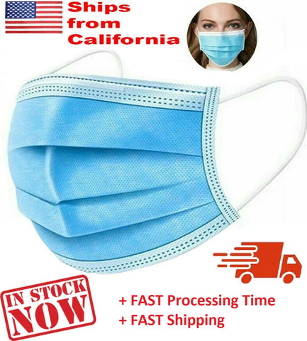 In- Stock 3ply Masks FAST Shipping with Tracking number