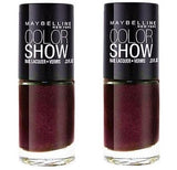 Maybelline Colorshow Nail Polish, 420 Wined & Dined Choose Your Pack, Nail Polish, Maybelline, makeupdealsdirect-com, Pack of 2, Pack of 2