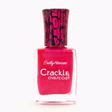 Sally Hansen Crackle Overcoat Nail Polish, 04 Fuchsia Shock Choose Your Pack, Nail Polish, Sally Hansen, makeupdealsdirect-com, Pack of 1, Pack of 1
