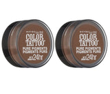 Maybelline Color Tattoo Eye Shadow, 45 Downtown Brown Choose Your Pack, Eye Shadow, Maybelline, makeupdealsdirect-com, Pack of 2, Pack of 2