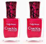 Sally Hansen Crackle Overcoat Nail Polish, 04 Fuchsia Shock Choose Your Pack, Nail Polish, Sally Hansen, makeupdealsdirect-com, Pack of 2, Pack of 2