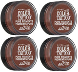 Maybelline Color Tattoo Eyeshadow, 40 Improper Copper CHOOSE YOUR PACK, Eye Shadow, Maybelline, makeupdealsdirect-com, Pack of 4, Pack of 4