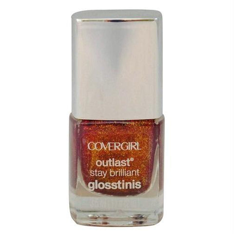 Covergirl Outlast Glosstini Nail Polish, 615 Inferno Choose Pack, Nail Polish, Covergirl, makeupdealsdirect-com, Pack of 1, Pack of 1