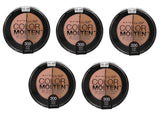 Maybelline Color Studio Eye Molten Eye Shadow, 300 Nude Rush Choose Your Pack, Eye Shadow, Maybelline, makeupdealsdirect-com, Pack of 5, Pack of 5