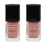 Covergirl Outlast Stay Brilliant Nail Polish, 150 Megawatt Mauve Choose Ur Pack, Nail Polish, Covergirl, makeupdealsdirect-com, Pack of 2, Pack of 2
