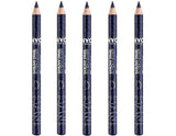 NYC Show Time Glitter Pencil, 945 Starry Blue Sky CHOOSE YOUR PACK, Eyeliner, Nyc, makeupdealsdirect-com, Pack of 5, Pack of 5