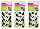 Scunci No Slip Snap Clips 4 Pieces 38278-a, Choose Your Pack, Hair Ties & Styling Accs, Scunci, makeupdealsdirect-com, Pack of 3, Pack of 3