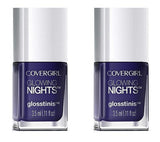 Covergirl Glowing Nights Glosstinis, 700 Midnight Glow Choose Your Pack, Nail Polish, Covergirl, makeupdealsdirect-com, Pack of 2, Pack of 2