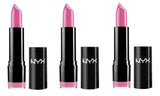 Nyx Round Lipstick, 571a Hot Pink Choose Your Pack, Lipstick, Nyx, makeupdealsdirect-com, Pack of 3, Pack of 3