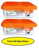(Better than Cottonelle ) Veela Baby Wipes - Alcohol Free - Choose your Pack