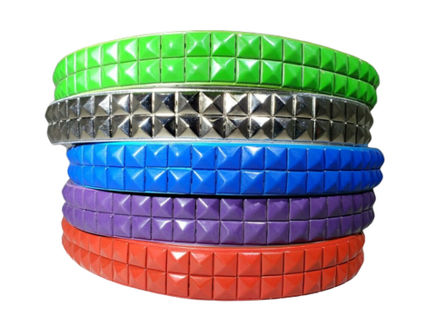  KIDS COLORS METAL STUDDED BONDED LEATHER BELT w REMOVABLE BUCKLE MANY COLORS, , reddonut.com, reddonut.com