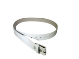  BLACK BROWN PLAIN LEATHER BELT STRAP SNAP ON NO BUCKLE CASUAL DRESS MENS WOMENS, , reddonut.com, reddonut.com