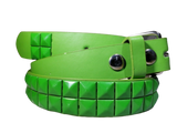  KIDS COLORS METAL STUDDED BONDED LEATHER BELT w REMOVABLE BUCKLE MANY COLORS, , reddonut.com, reddonut.com