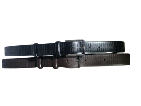  Italian Styled Brand Men's Genuine Leather Black or Brown Belt Sizes M-XL, , reddonut.com, reddonut.com