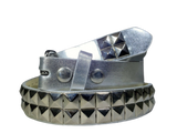 KIDS COLORS METAL STUDDED BONDED LEATHER BELT w REMOVABLE BUCKLE MANY COLORS, , reddonut.com, reddonut.com