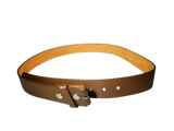  BLACK BROWN PLAIN LEATHER BELT STRAP SNAP ON NO BUCKLE CASUAL DRESS MENS WOMENS, , reddonut.com, reddonut.com